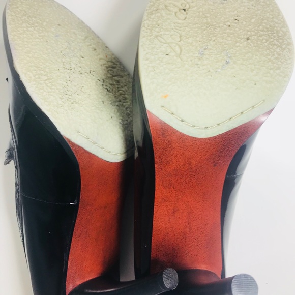 Sam Eldman Truman black patent leather gold tassel - Picture 6 of 8